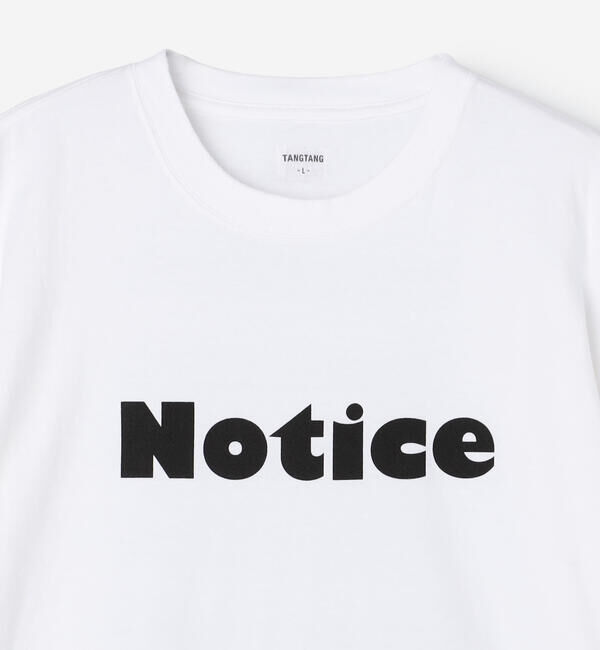  「TANGTANG | 半袖Tシャツ AIN&rsquo;T NOTICE MEN」|Tシャツ・カットソー|