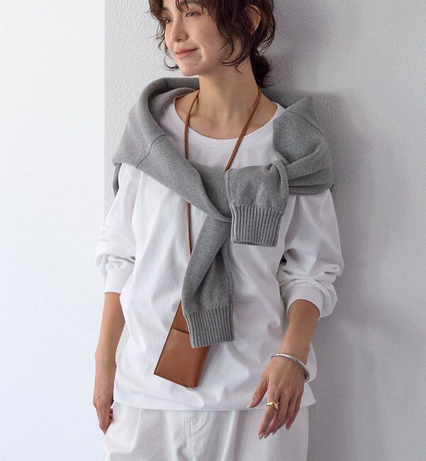  「【A・MONN】【EC・店舗限定色あり】Vネックニットプルオーバー」|ニット・セーター|