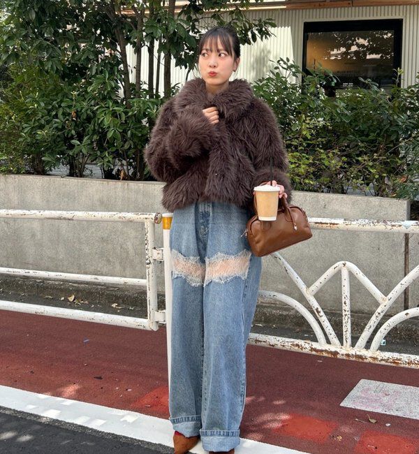  「【ZOZO限定REVIVAL】26AWショートファーコート」|その他|