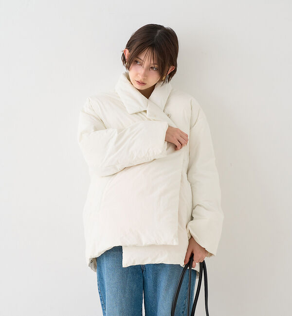 Rouge vif「【一部店舗限定】コクーンミドルダウンジャケット / コート」|ダウン|