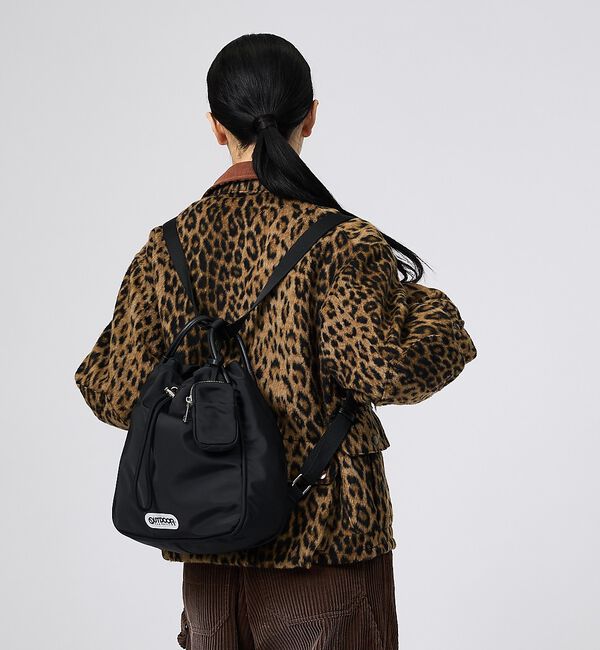 Rouge vif「【OUTDOOR PRODUCTS / アウトドアプロダクツ】巾着2WAYリュッ」|リュック|