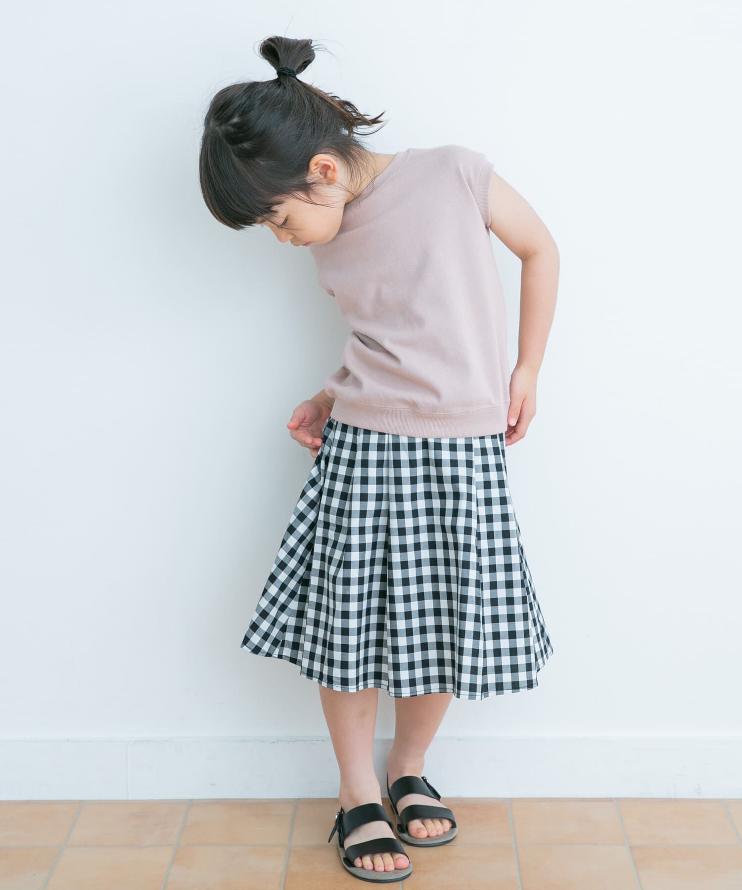 URBAN RESEARCH DOORS「『親子リンク』ウエストタックフレアスカート(KIDS)」|その他|