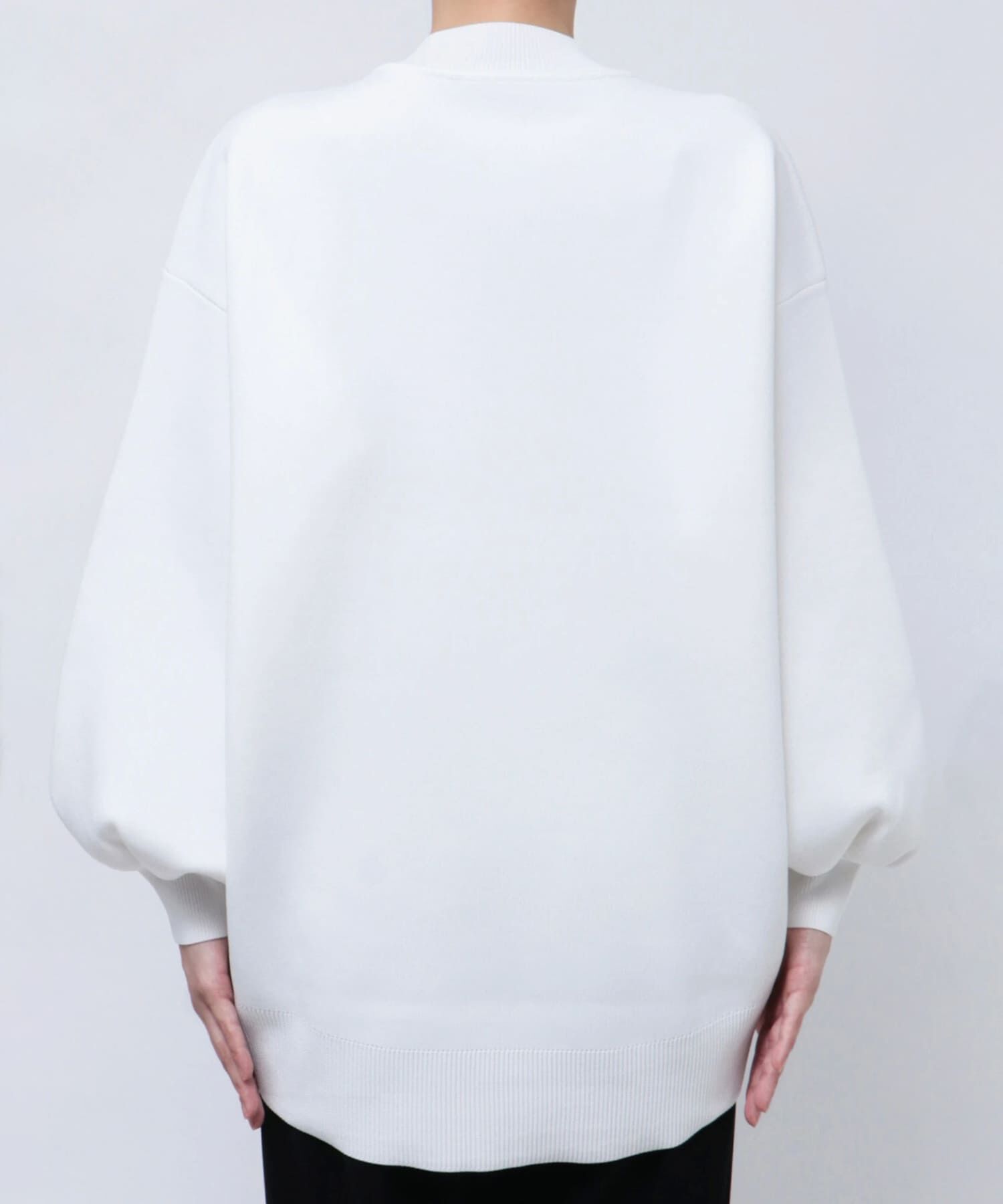 URBAN RESEARCH ROSSO「ELENDEEK　FORM SLEEVE OVER KNIT」|ニット・セーター|