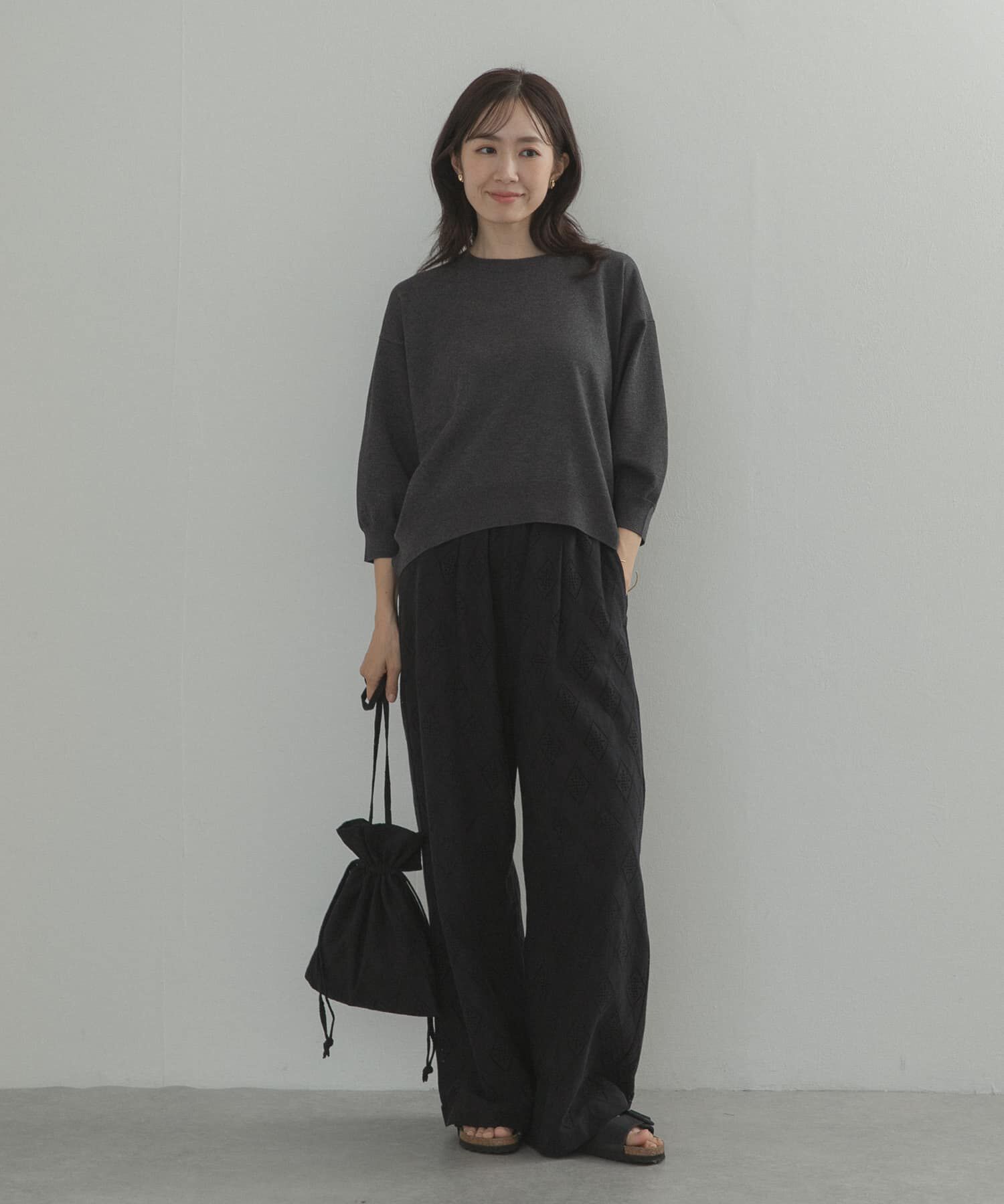 URBAN RESEARCH DOORS「ウォッシャブルブライトプルオーバー」|その他|