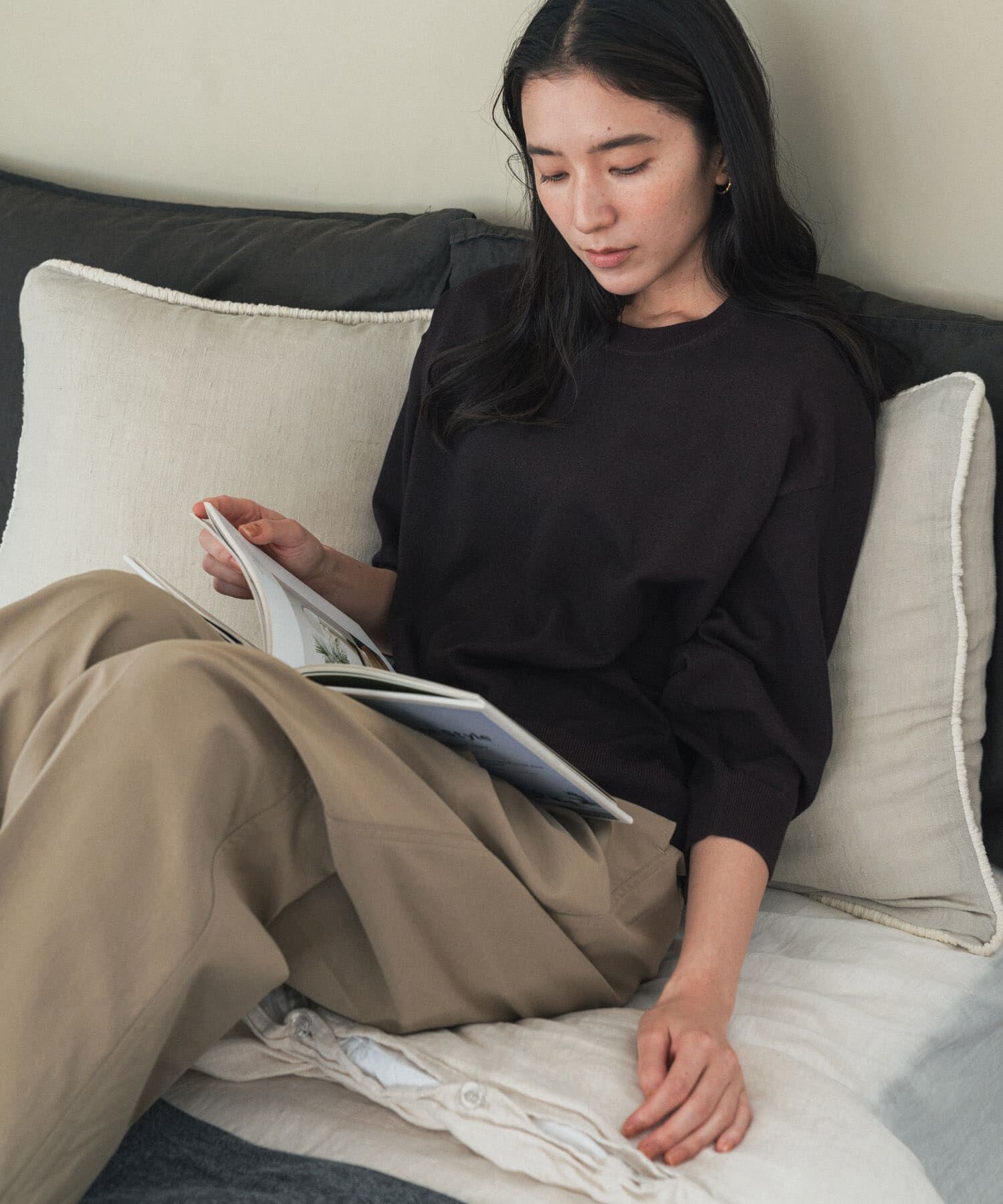 URBAN RESEARCH DOORS「ウォッシャブルブライトプルオーバー」|その他|