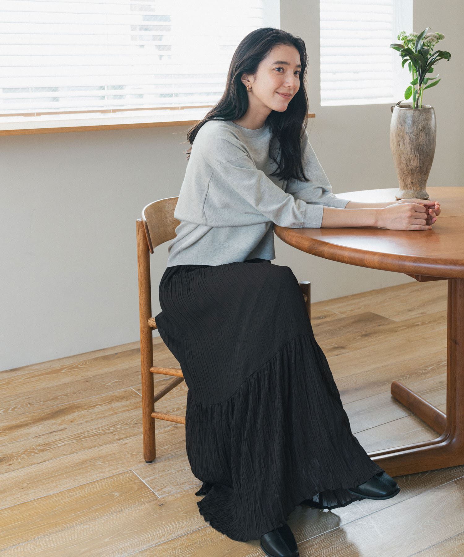 URBAN RESEARCH DOORS「ウォッシャブルブライトプルオーバー」|その他|