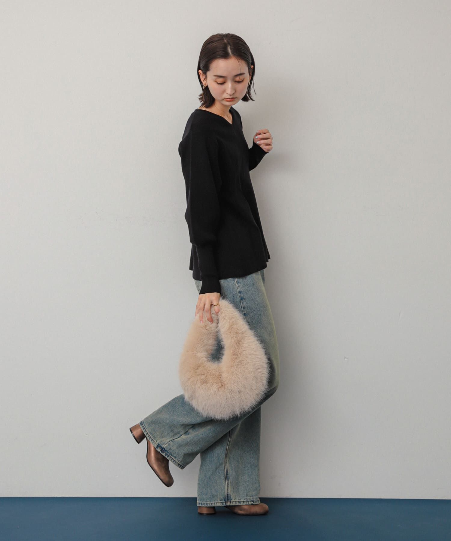 SENSE OF PLACE by URBAN RESEARCH「ファーラウンドバッグ」|ハンドバッグ|