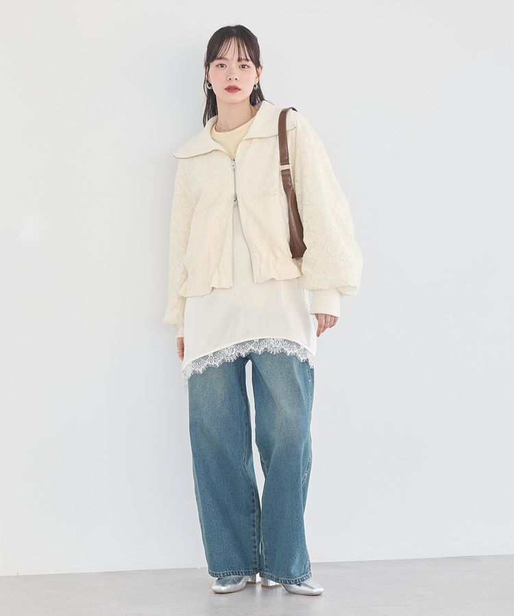 earth music&ecology「サイドギャザープルオーバー」|Tシャツ・カットソー|