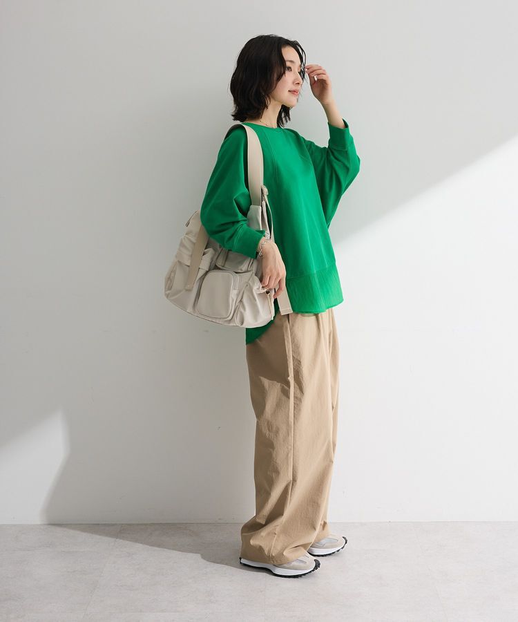 Green Parks「七分袖ドルマン裏毛シアードッキングプルオーバー」|Tシャツ・カットソー|