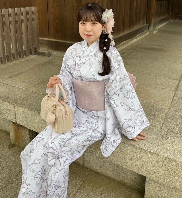  「【接触冷感/吸水速乾】浴衣≪一人で着られる/二部式浴衣(スカートタイプ)≫」|その他|