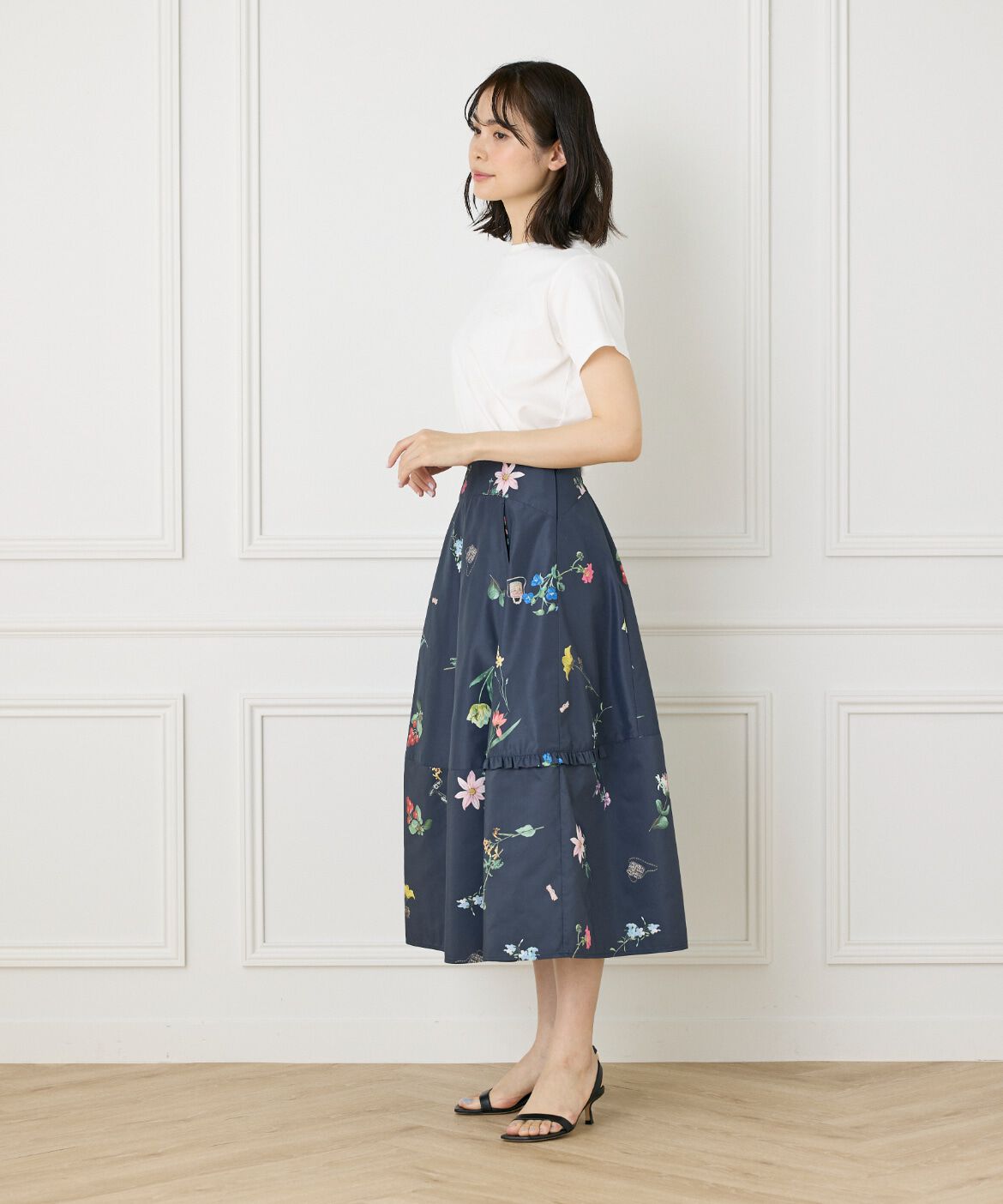 Maglie le cassetto「《大きいサイズ》LOVERコンパクトTシャツ」|Tシャツ・カットソー|