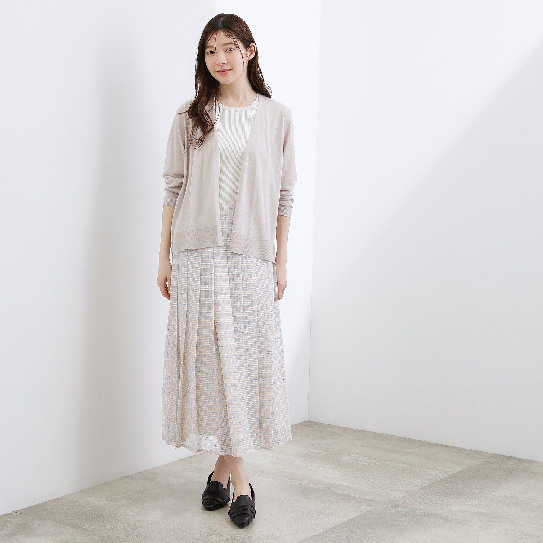 grove「高評価！【接触冷感／UVカットetc】ベーシックショートカーディガン」|カーディガン|