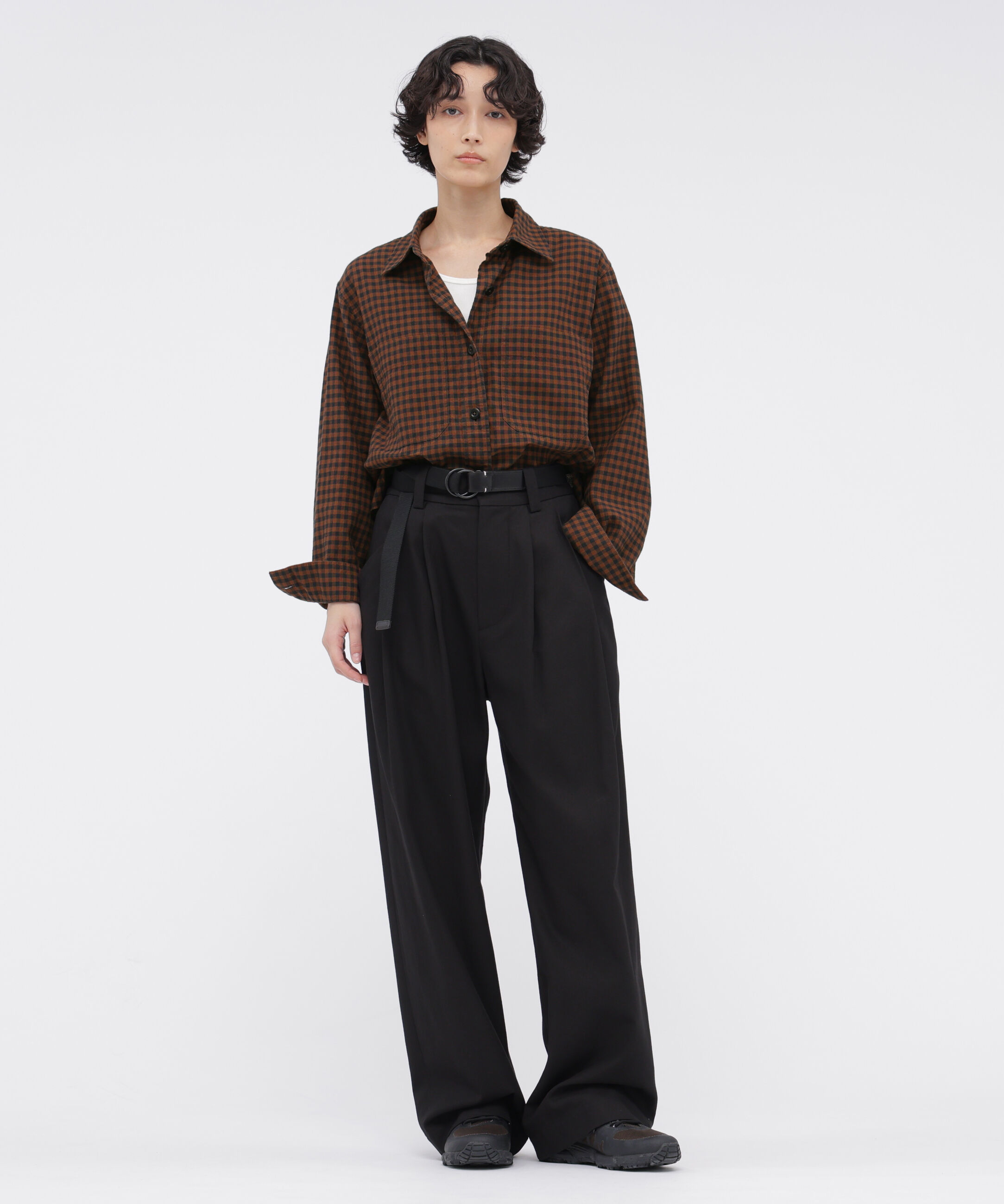 MHL.「FADED LINEN COTTON PLAINWEAVE SHIRT」|シャツ・ブラウス|