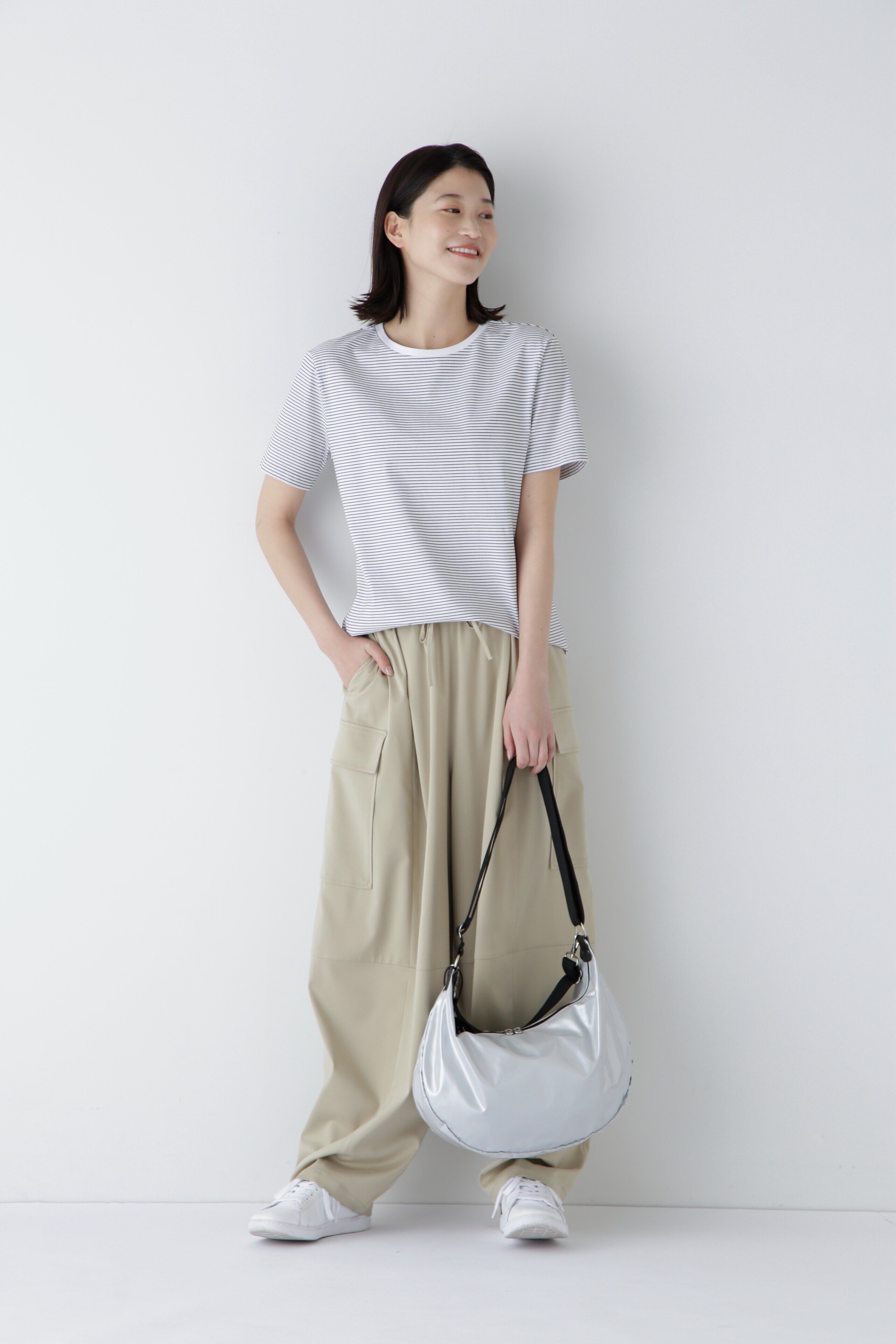  「◆半袖Ｔシャツボーダーオーガニック綿天竺」|Tシャツ・カットソー|
