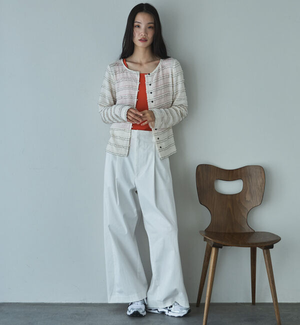Doux archives「２ＷＡＹフリルカットソーカーディガン」|Tシャツ・カットソー|