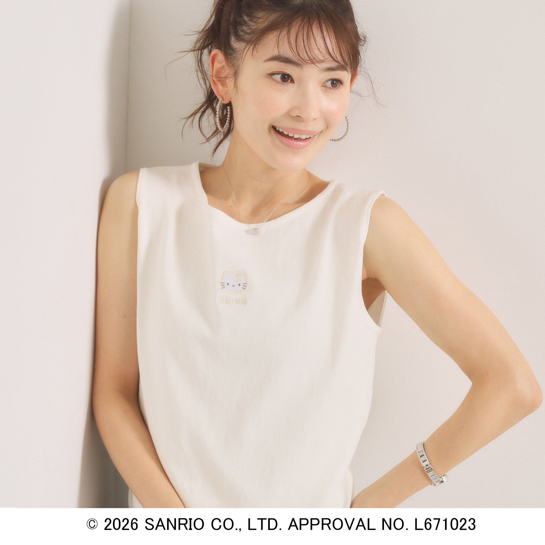 ITS&rsquo;DEMO「SOMETHING&times;HELLO KITTY ニット」|ニット・セーター|