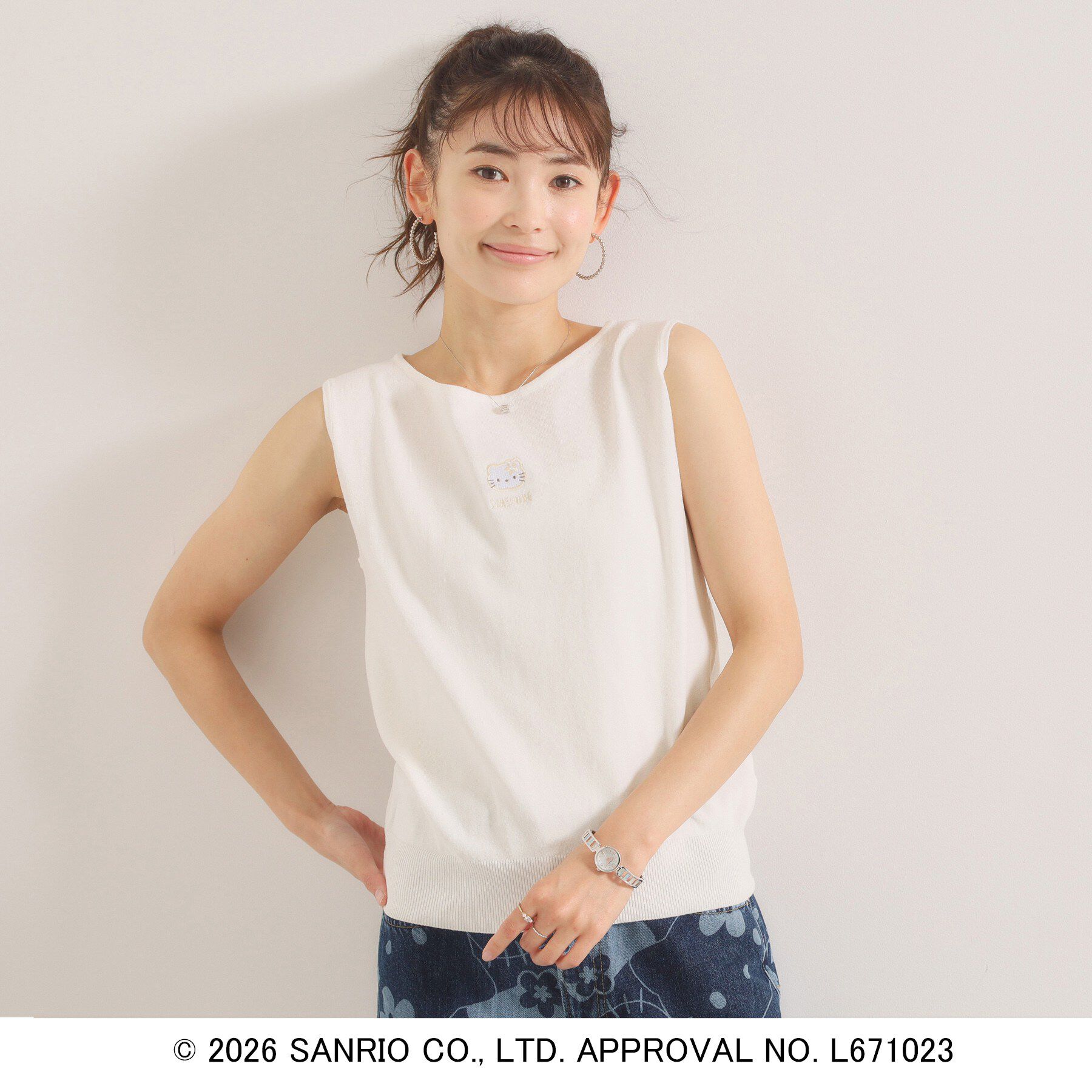 ITS&rsquo;DEMO「SOMETHING&times;HELLO KITTY ニット」|ニット・セーター|