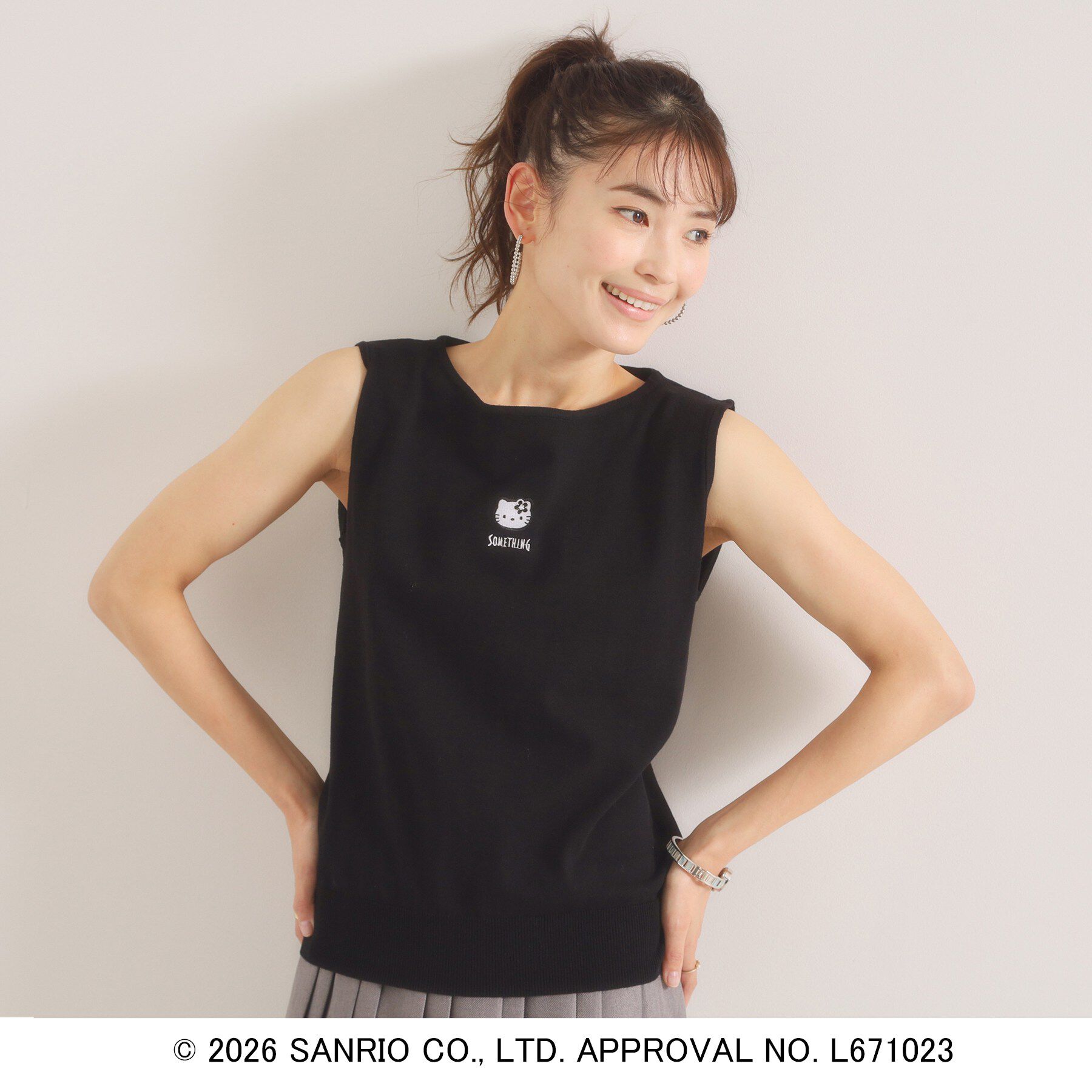 ITS&rsquo;DEMO「SOMETHING&times;HELLO KITTY ニット」|ニット・セーター|