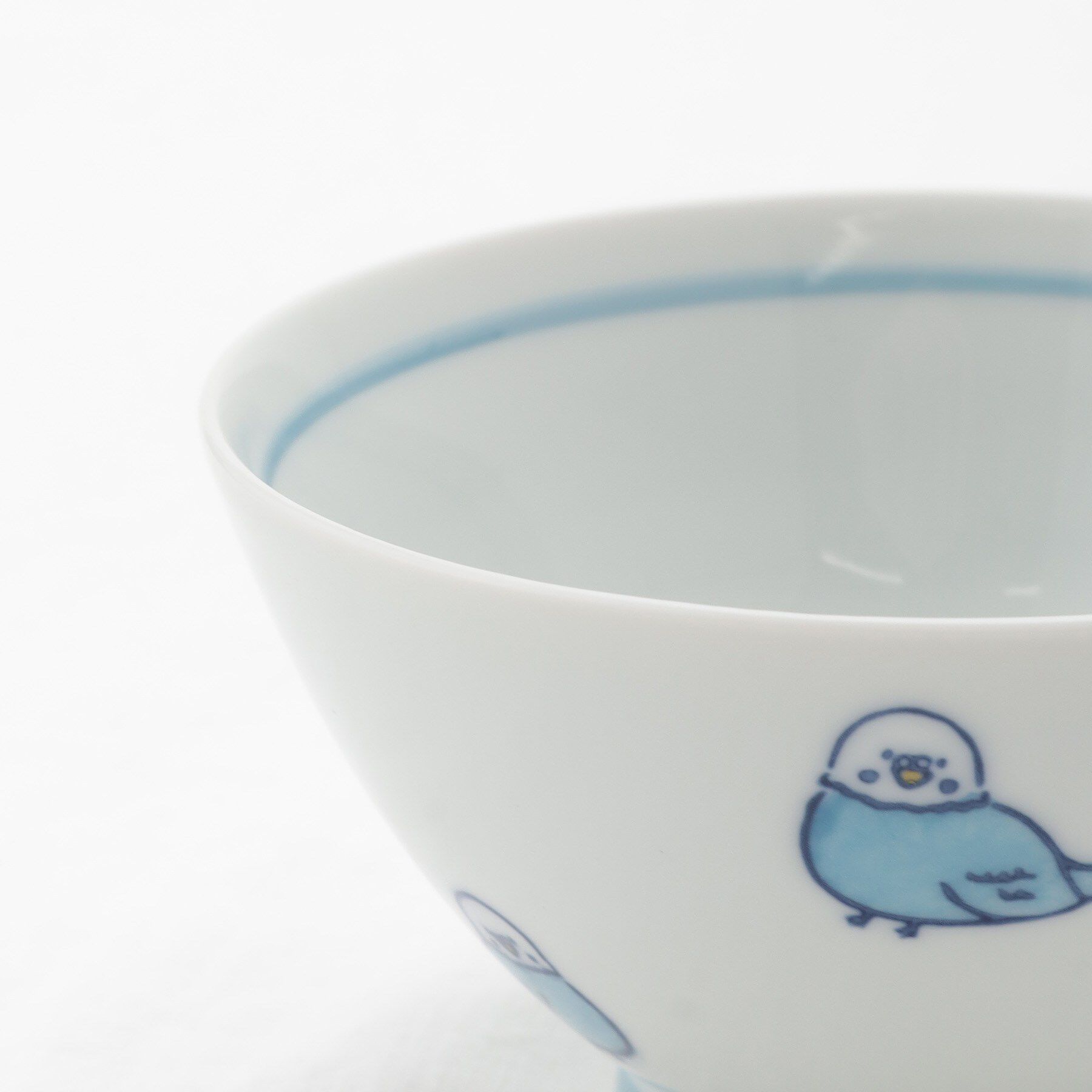 212 KITCHEN STORE「corottori 飯碗 セキセイインコ 青」|食器・キッチングッズ|