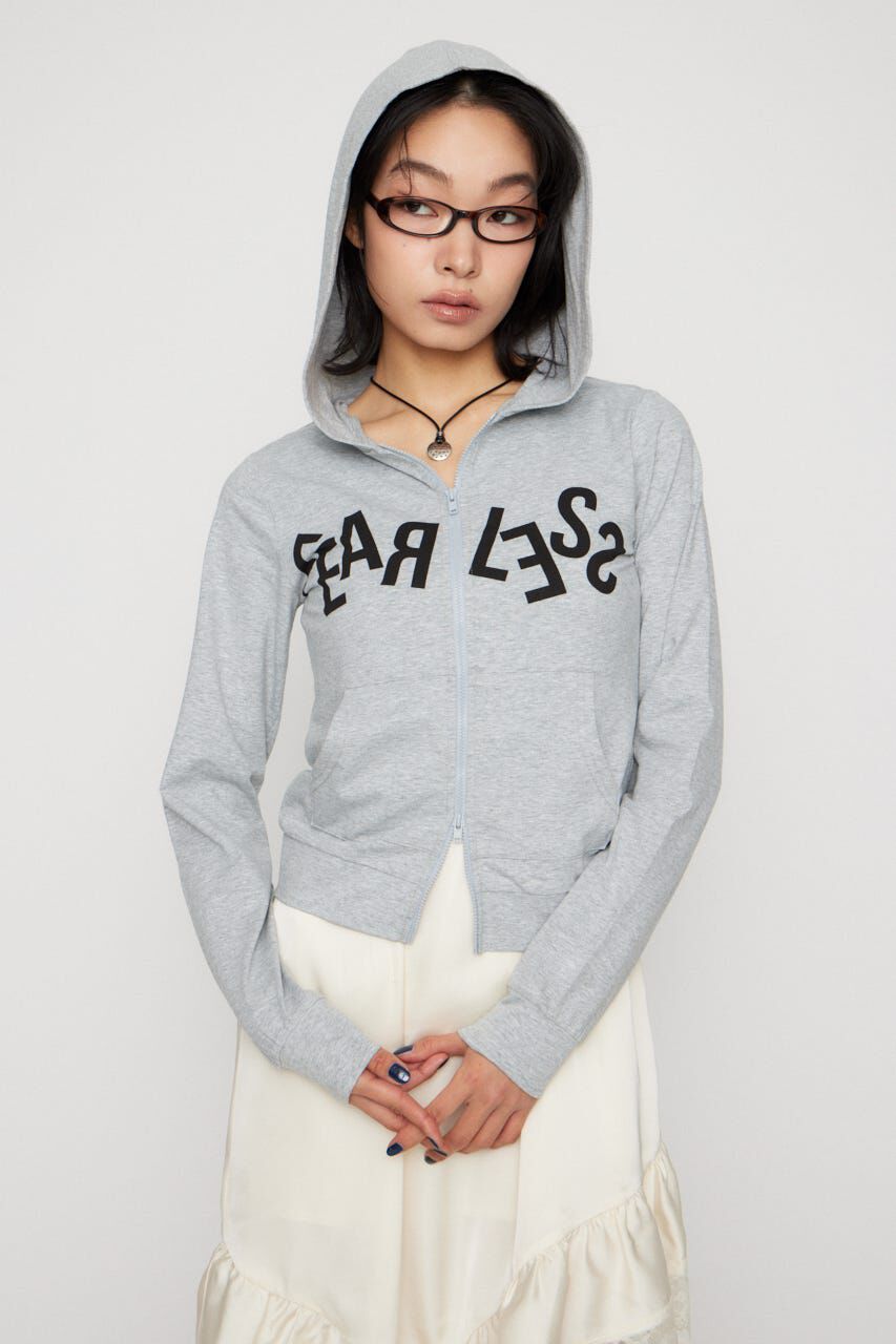 LAGUA GEM「LETTERING  PRINT LIGHT パーカー」|パーカー|