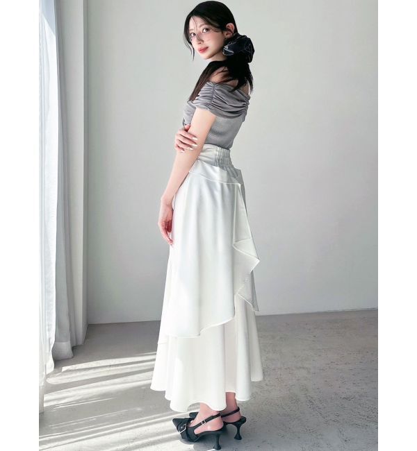 RESEXXY「バッスルデザインマーメイドスカート」|スカート|