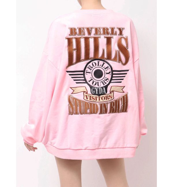 GYDA「BEVERLY HILLSドルマンスウェットトップス」|スウェット・ジャージ|