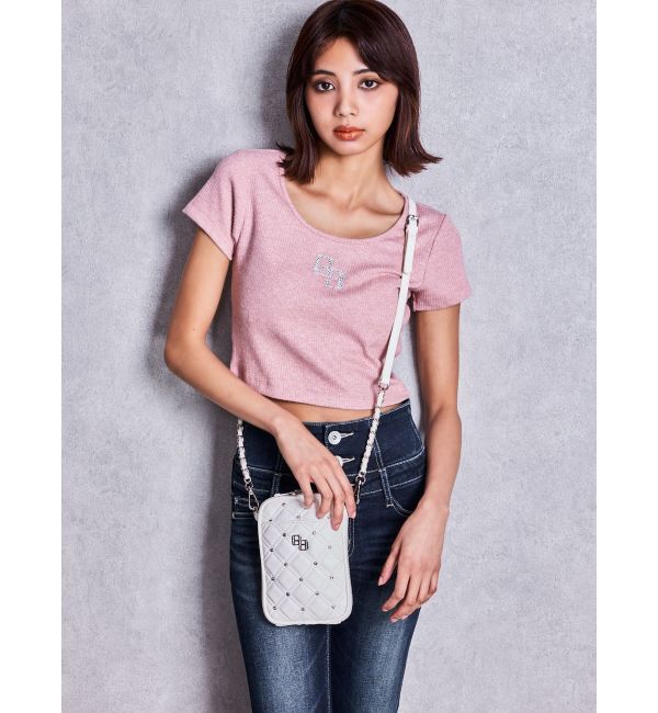 GYDA「GG bijou quilting ミニショルダーBAG」|ショルダー・メッセンジャー|