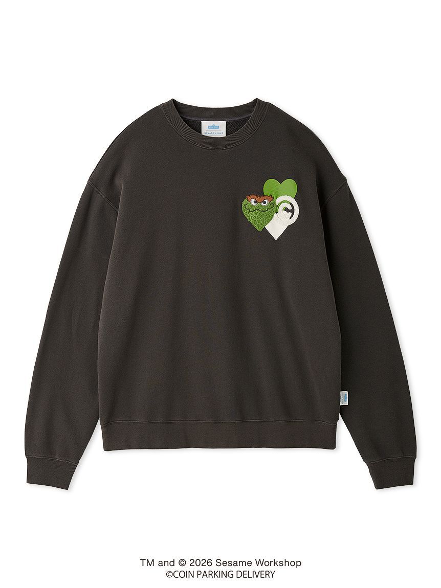 GELATO PIQUE HOMME「【SESAMESTREET&times;CPDHOOME meets GELATOPIQUE】コットン裏毛プリントプルオーバー」|プルオーバー|DGRY