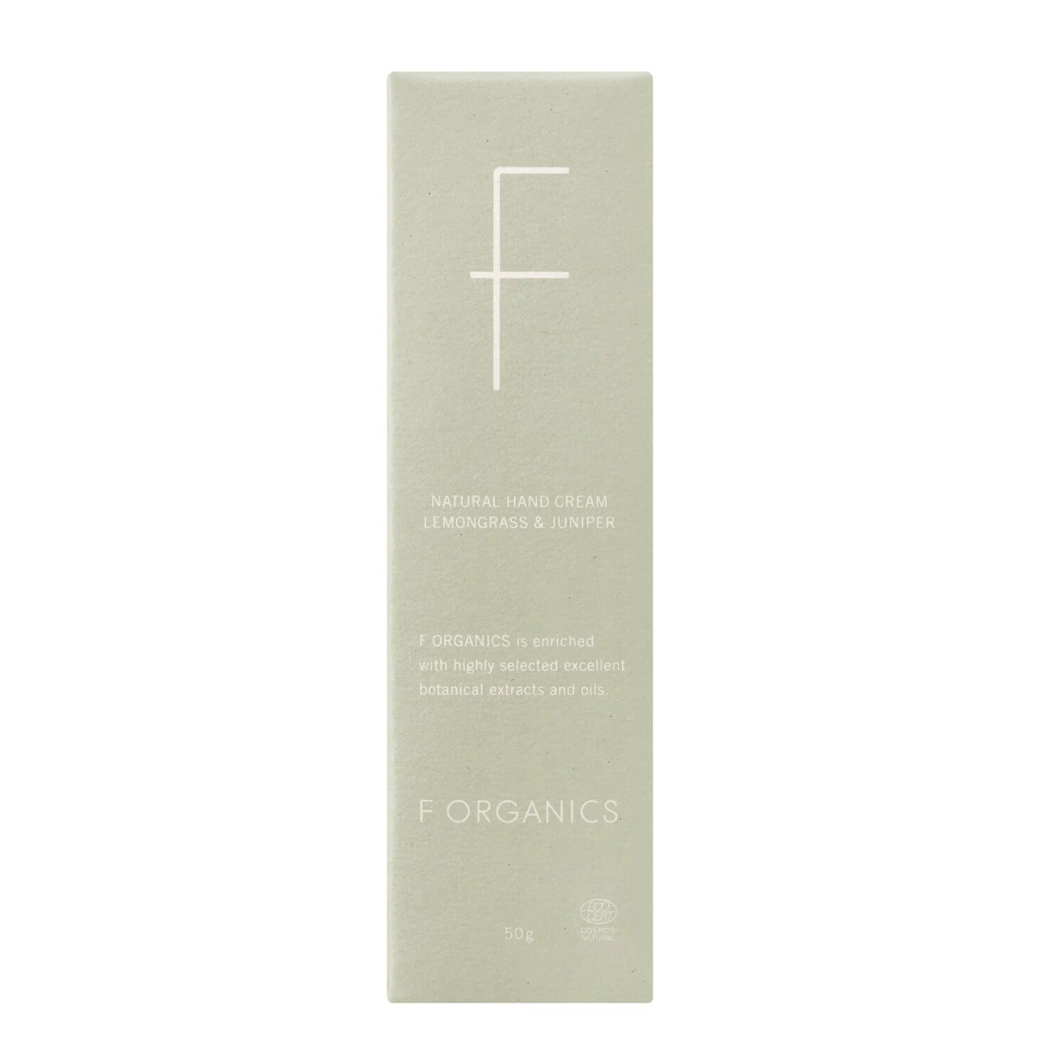 F ORGANICS「ナチュラルハンドクリーム N50g　レモングラス＆ジュニパー 【F ORGANICS】」|ハンドケア|