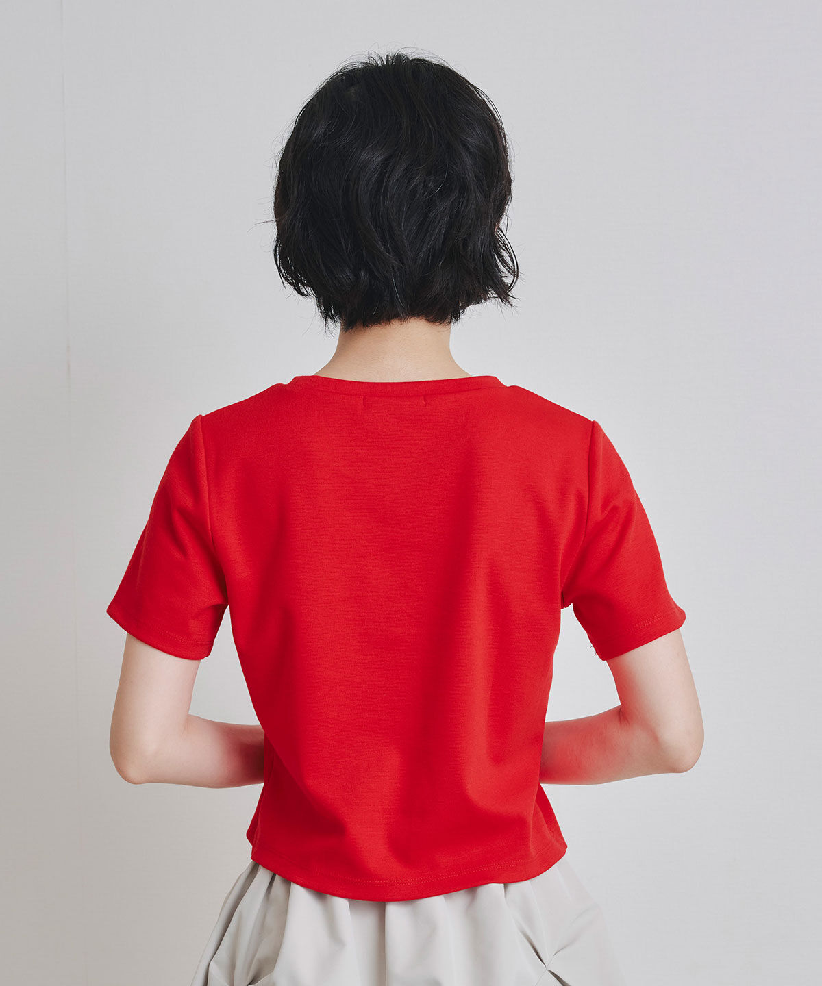 REDYAZEL「Azely コンパクトTシャツ」|Tシャツ・カットソー|