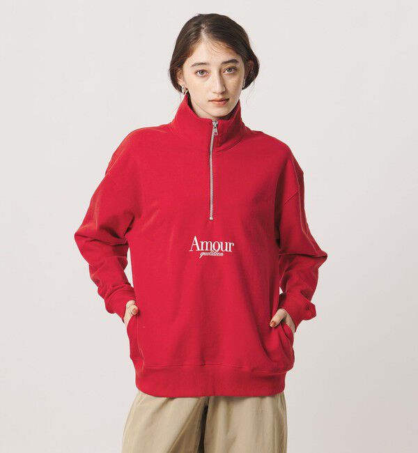 UNITED ARROWS「【別注】＜NOMADIS＞ハーフジップ スウェット ‐united LOVE project 2026」|スウェット・ジャージ|