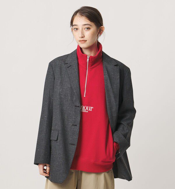 UNITED ARROWS「【別注】＜NOMADIS＞ハーフジップ スウェット ‐united LOVE project 2026」|スウェット・ジャージ|