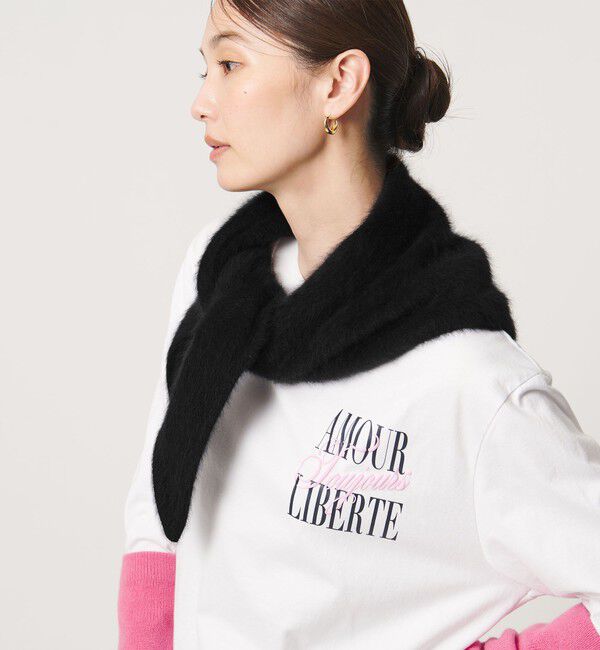 UNITED ARROWS「フォックスカシミヤ トライアングル ストール」|ストール|