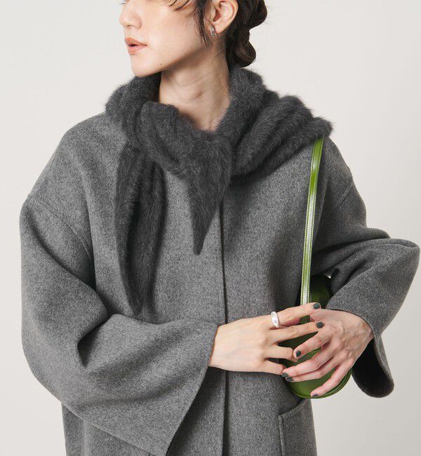 UNITED ARROWS「フォックスカシミヤ トライアングル ストール」|ストール|