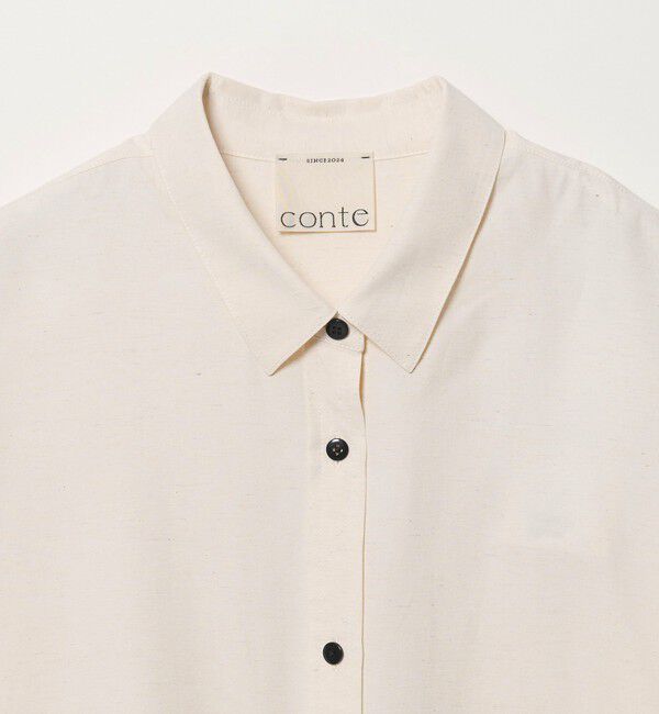 conte「＜conte＞ NVL ベーシックシャツ」|シャツ・ブラウス|