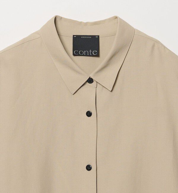 conte「＜conte＞ NVL ベーシックシャツ」|シャツ・ブラウス|
