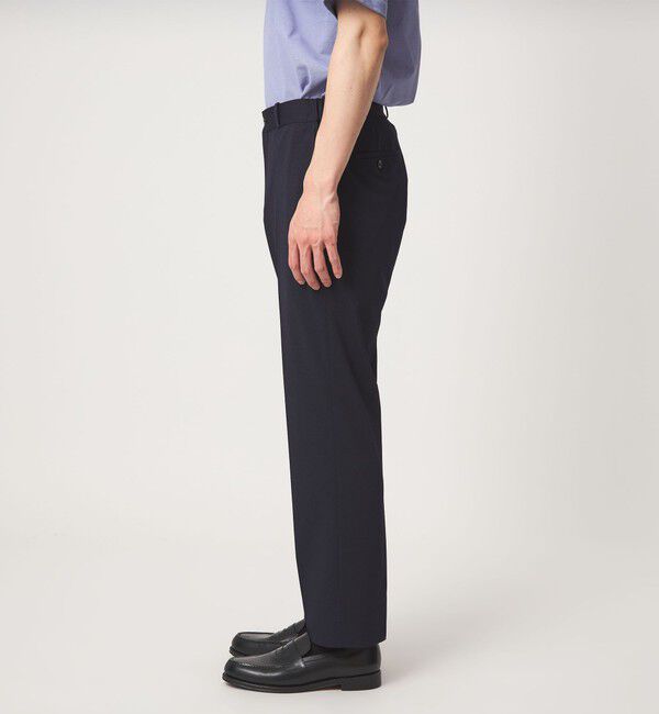 UNITED ARROWS green label relaxing「A+ ラッカンジャージ スタンダード イージー NP スラックス セットアップパンツ -ウォッシャブル・ストレッ」|スラックス|