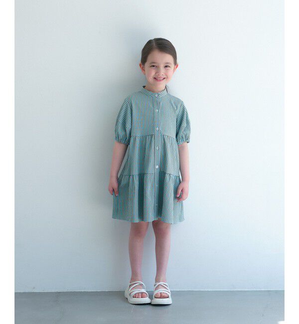 UNITED ARROWS green label relaxing「チェック ワンピース / キッズ 100cm-130cm」|ワンピース|