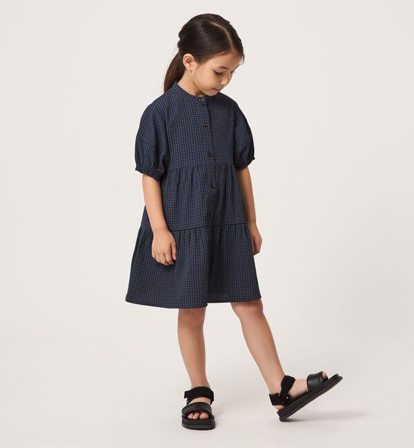UNITED ARROWS green label relaxing「チェック ワンピース / キッズ 100cm-130cm」|ワンピース|