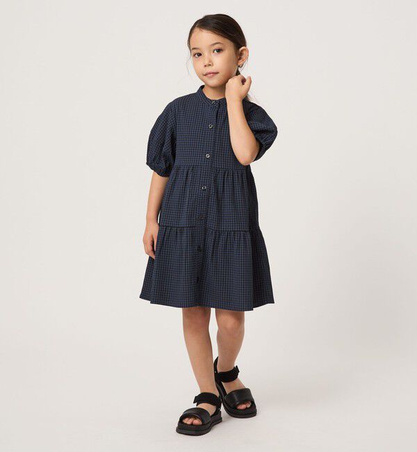 UNITED ARROWS green label relaxing「チェック ワンピース / キッズ 100cm-130cm」|ワンピース|