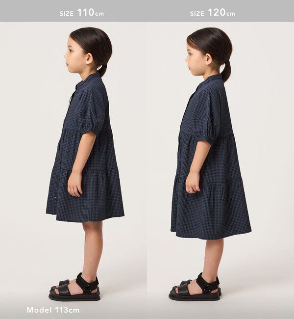 UNITED ARROWS green label relaxing「チェック ワンピース / キッズ 100cm-130cm」|ワンピース|