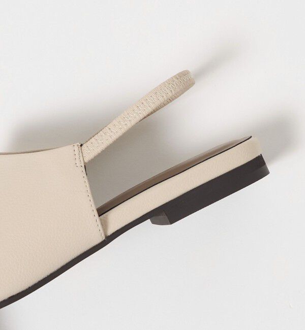 UNITED ARROWS green label relaxing「スクエアトゥ バックスリング シューズ」|ローファー|