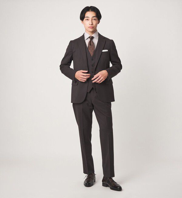 UNITED ARROWS green label relaxing「A+ TWPU サージ 2B スリム セットアップジャケット -ストレッチ-」|テーラードジャケット|