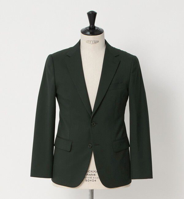 UNITED ARROWS green label relaxing「A+ TWPU サージ 2B スリム セットアップジャケット -ストレッチ-」|テーラードジャケット|