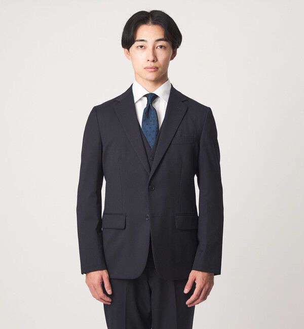 UNITED ARROWS green label relaxing「A+ TWPU サージ 2B スリム セットアップジャケット -ストレッチ-」|テーラードジャケット|