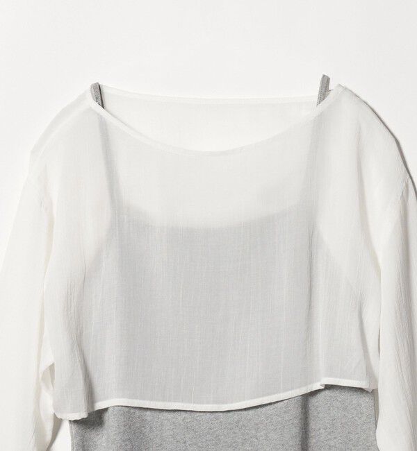 BEAUTY&YOUTH UNITED ARROWS「【WEB限定】シアートップス＆キャミソールワンピースセット」|ワンピース|