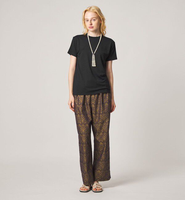 STEVEN ALAN「＜Steven Alan＞ウールジャージー ショートスリーブ Tシャツ」|Tシャツ・カットソー|