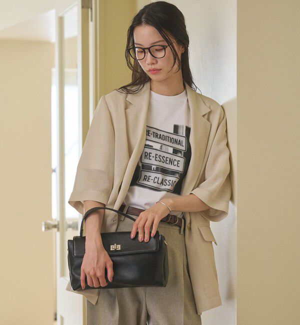 BEAUTY&YOUTH UNITED ARROWS「ヒネリ ワンハンドル 2WAY ショルダーバッグ」|ショルダー・メッセンジャー|
