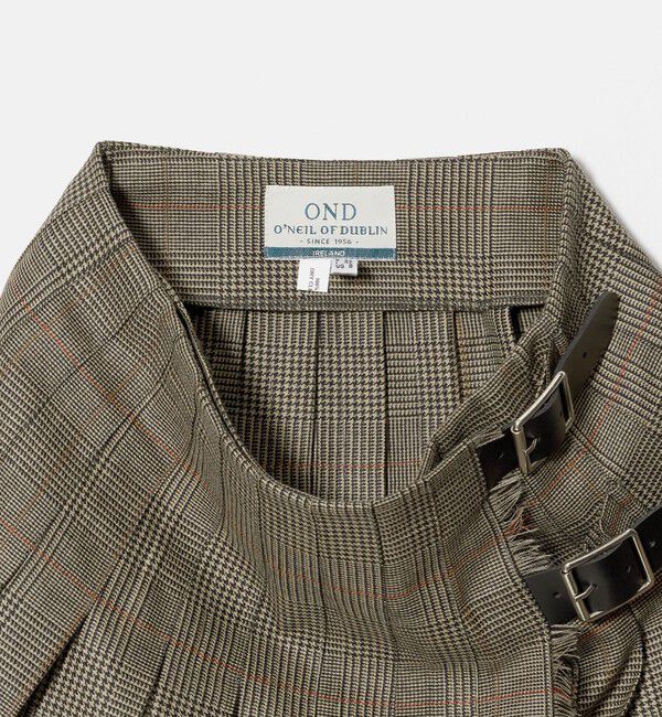 BEAUTY&YOUTH UNITED ARROWS「【別注】＜O'NEIL of DUBLIN＞プリーツ ミニスカート」|スカート|