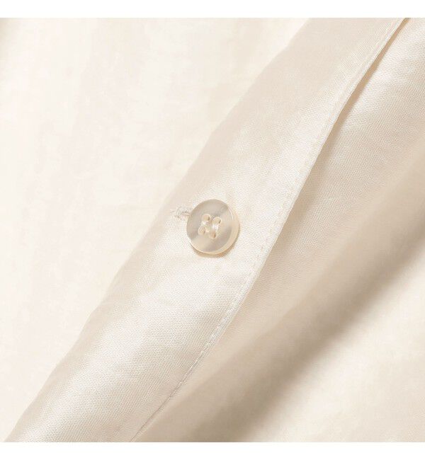 Ray BEAMS 「シアー レイヤード シャツ      26SS 日除け 紫外線対策 冷房対策 デザインシャツ 春夏」|シャツ・ブラウス|